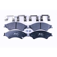 Brake pad set, front brake disc HELLA PAGID for FORD...