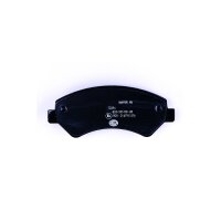Brake pad set with wear warning contact 19 mm HELLA for...