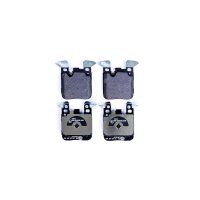 Brake pad set discs with wear warning indicator 17 mm...