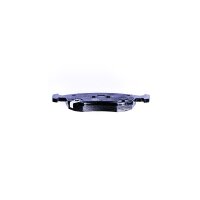 Brake pad set discs with wear warning 17 mm HELLA for FIAT 500