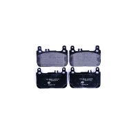 Brake pad set discs with wear warning indicator 17.7 mm...