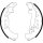 Brake Shoe Set Ø 228 mm 42 mm HELLA suitable for e.g. FIAT TIPO