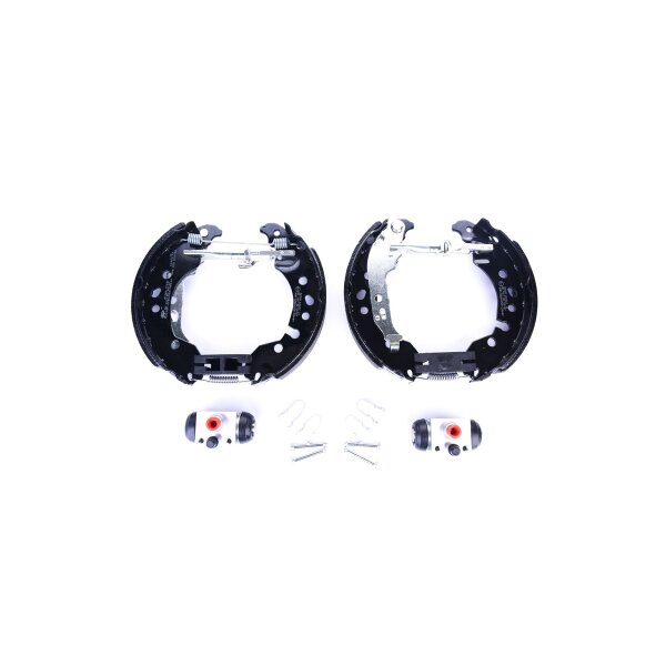 Brake Shoe Set Ø 203 mm 38 mm HELLA fits RENAULT TWINGO