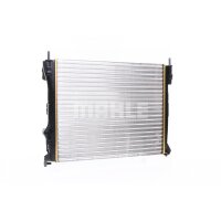 Radiator engine fins mech. joined 480 mm - 415 mm MAHLE for e.g. RENAULT CLIO