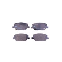 Brake pad set with wear warning 20.1 mm HELLA for JEEP...