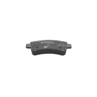 Brake pad set with wear warning contact 21.1 mm HELLA for FIAT DUCATO and others