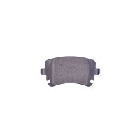 Brake pad set with wear warning contact 17.7 mm HELLA for BENTLEY and others