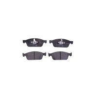 Brake pad set discs without wear warning HELLA for FORD...