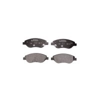 Brake pad set discs with wear warning 19.4 mm HELLA for...