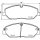 Brake pad set with wear warning 20.8 mm HELLA for HYUNDAI H350 and others