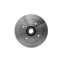 2 Bremsscheiben voll Ø 39,8 mm 9,5 mm HELLA...