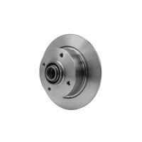 2 Brake Discs full Ø 39.8 mm 9.5 mm HELLA suitable for e.g. VW KAEFER