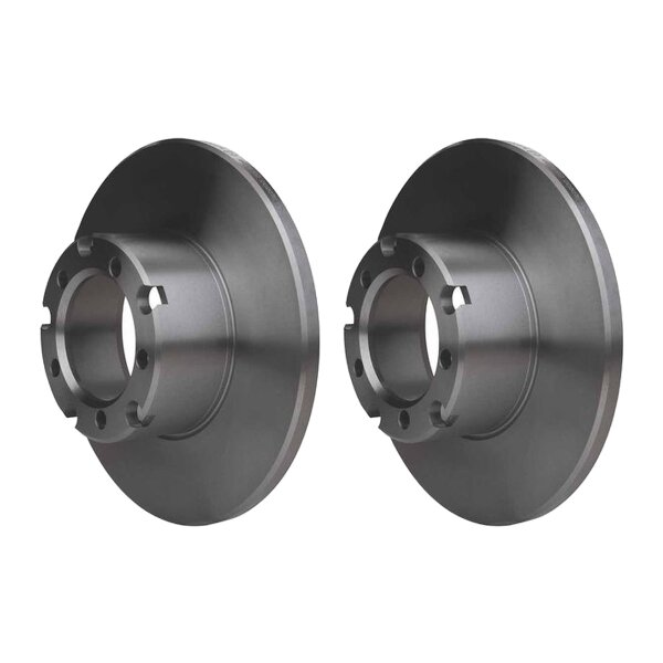 2 Brake Discs full Ø 88 mm 16 mm HELLA suitable for e.g. MB T1