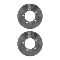 2 Brake Discs full Ø 108 mm 11 mm HELLA suitable...