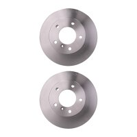 2 Brake Discs full Ø 85 mm 16 mm HELLA suitable...