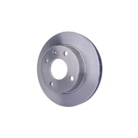 2 Brake Discs internally ventilated Ø 63.5 mm 24.2 mm HELLA for FORD SIERRA