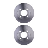 2 Bremsscheiben voll Ø 68 mm 10 mm HELLA passend...