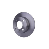 2 Bremsscheiben voll Ø 68 mm 10 mm HELLA passend für u.a. AUDI 90