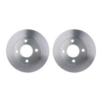 2 Bremsscheiben voll Ø 68 mm 10 mm HELLA passend...