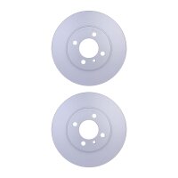 2 Brake Discs internally ventilated Ø 66 mm 22 mm...