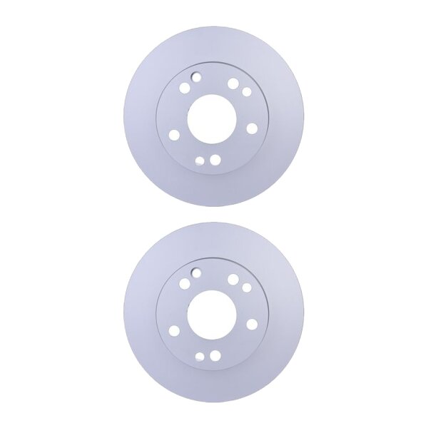 2 Brake Discs full Ø 67 mm 11 mm HELLA Brake Expertise fits MB 190