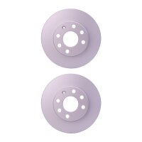 2 Brake Discs internally ventilated Ø 60 mm 20 mm...