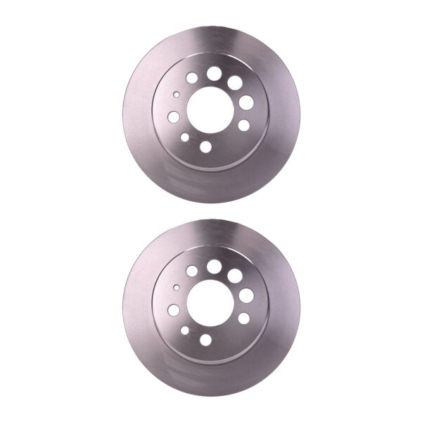 2 Brake Discs full Ø 68 mm 9.6 mm HELLA suitable for e.g. VOLVO 240