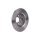 2 Brake Discs full Ø 68 mm 9.6 mm HELLA suitable for e.g. VOLVO 240