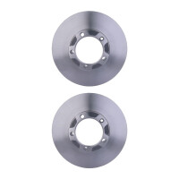 2 Brake Discs full Ø 91 mm 20 mm HELLA suitable...