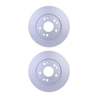 2 Brake Discs full Ø 67 mm 12 mm HELLA suitable...