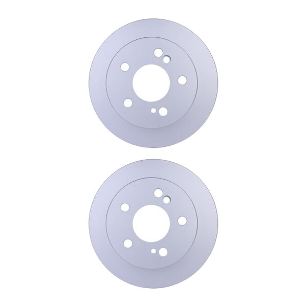 2 Bremsscheiben voll Ø 67 mm 8,9 mm HELLA passend für u.a. MB 124