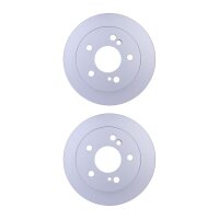 2 Bremsscheiben voll Ø 67 mm 8,9 mm HELLA passend...