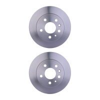 2 Brake Discs full Ø 67 mm 10 mm HELLA suitable...