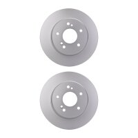 2 Bremsscheiben voll Ø 67 mm 9 mm HELLA passend...