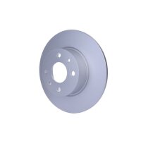 2 Bremsscheiben voll Ø 59 mm 10 mm HELLA passend für u.a. LANCIA THEMA