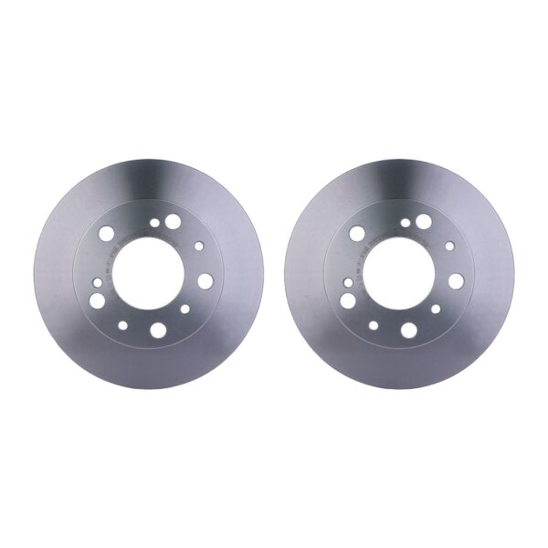 2 Brake Discs full Ø 73 mm 16 mm HELLA suitable for e.g. FIAT DUCATO