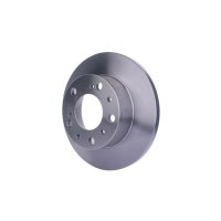 2 Brake Discs full Ø 73 mm 16 mm HELLA suitable for e.g. FIAT DUCATO