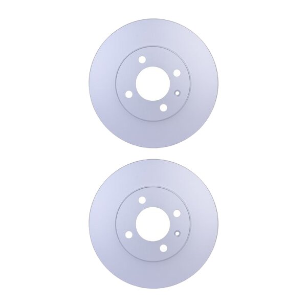 2 Brake Discs internally ventilated Ø 65 mm 20 mm HELLA for e.g. VW POLO