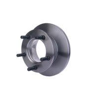 2 Brake Discs full Ø 102 mm 16 mm HELLA suitable for e.g. MERCEDES-BENZ