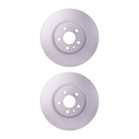 2 Brake Discs internally ventilated Ø 59 mm 22 mm...