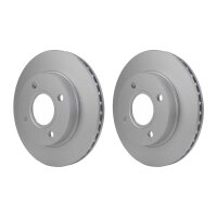 2 Brake Discs internally ventilated Ø 63.6 mm 20...