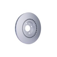 2 Brake Discs internally ventilated Ø 59 mm 22 mm HELLA suitable for FIAT DOBLO