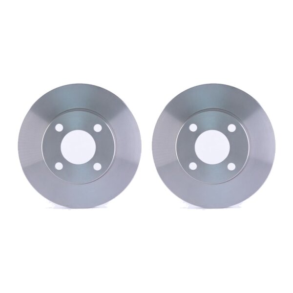 2 Brake Discs internally ventilated Ø 68 mm 22 mm HELLA for e.g. AUDI COUPE