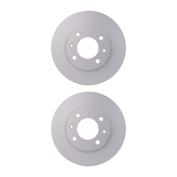 2 Bremsscheiben voll Ø 71,1 mm 8 mm HELLA passend für u.a. CITROËN ZX