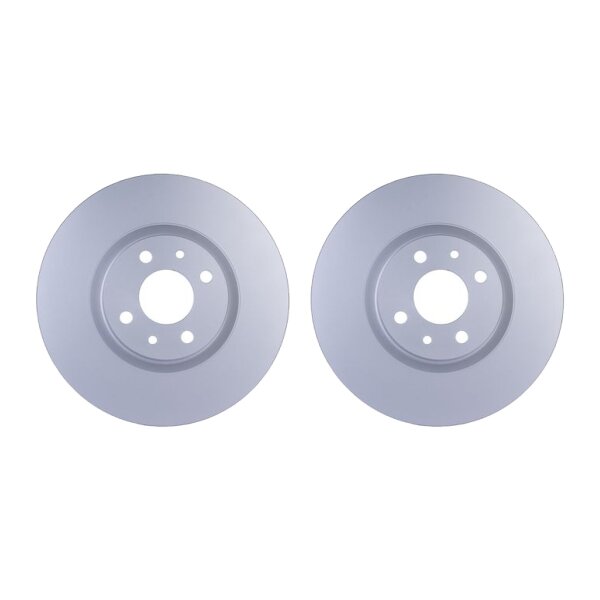 2 Brake Discs internally ventilated Ø 59.1 mm 22 mm HELLA for FIAT MULTIPLA