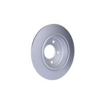 2 Brake Discs full Ø 75 mm 9.9 mm HELLA suitable for e.g. BMW 3 Series