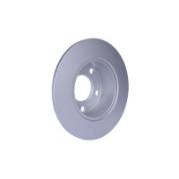 2 Brake Discs full Ø 68 mm 10 mm HELLA suitable for e.g. AUDI A6