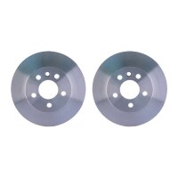 2 Brake Discs full Ø 68.2 mm 18 mm HELLA suitable...