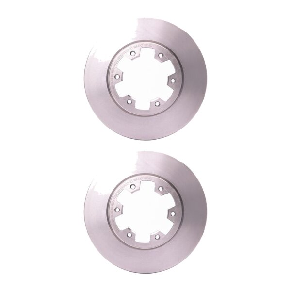 2 Brake Discs internally ventilated Ø 100 mm 26 mm HELLA for e.g. NISSAN PICK