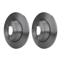 2 Brake Discs full Ø 68 mm 13 mm HELLA suitable...